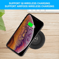 thumbnail image 4 of 2X 10W Fast Wireless Charger Pop-Up Desktop Embedded Fast Wireless Charger with USB Port Universal for Smartphone, 4 of 8