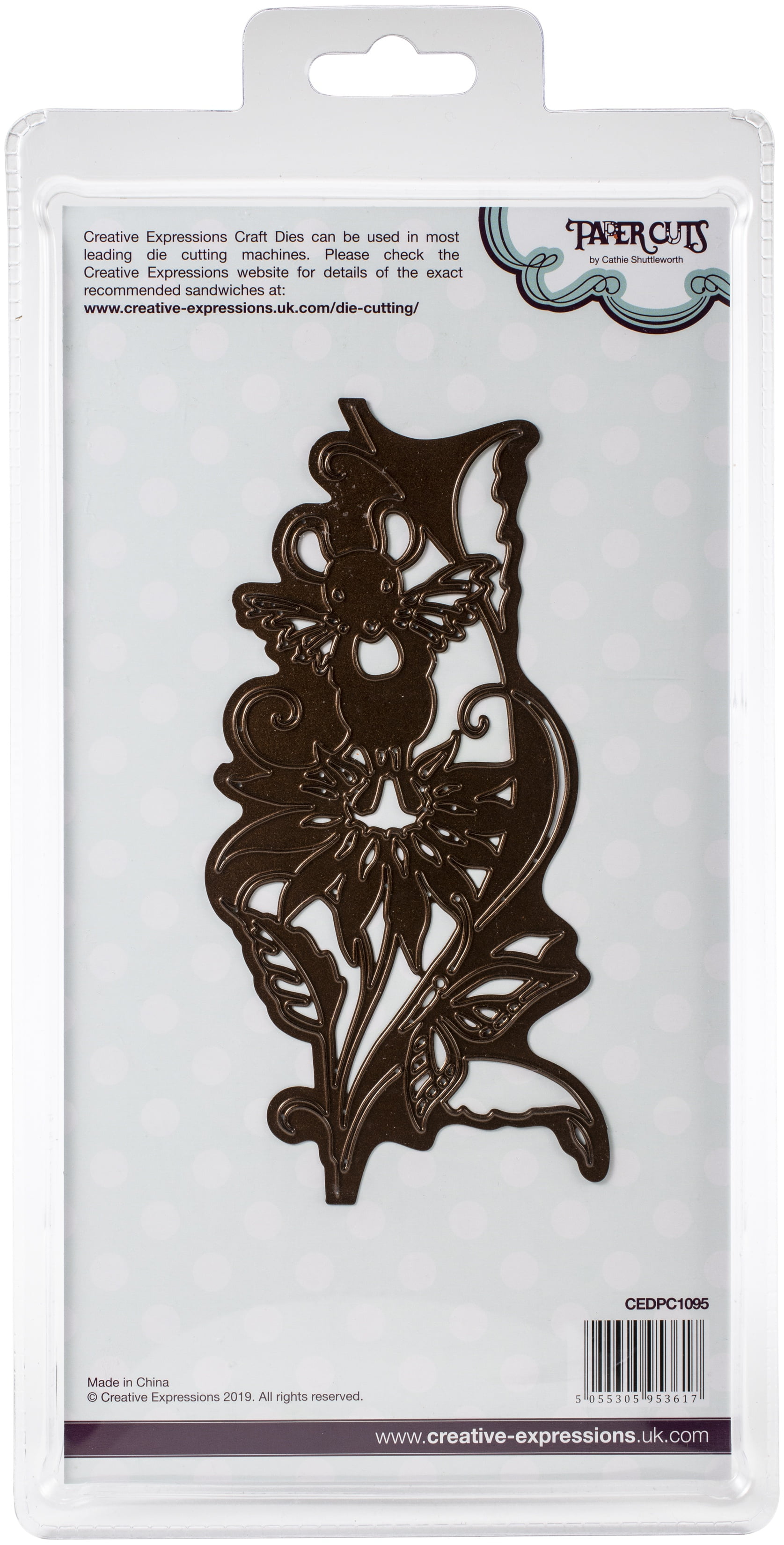 Creative Expressions Paper Cuts Edger Craft DiesWinged Mouse