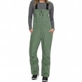 thumbnail image 4 of Women's Ski Bibs Snowboard Pants Snow Bib Tight Overalls Outdoor Bibs Ski Pants Waterproof Insulated Ripstop Sport, 4 of 9
