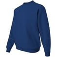 thumbnail image 3 of Super Sweats NuBlend Chandail Ras du Cou, L, Royal, 3 of 6