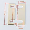 thumbnail image 1 of Lefu 2Pcs Speaker pure copper connection piece four junction box connection DIY, 1 of 7