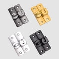 thumbnail image 4 of Door Lock Door Latch Door Bolts Home Security Heavy-duty Zinc Alloy 90 180 Degree Sliding Door Lock Anti-theft Lock, 4 of 9