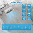 thumbnail image 3 of Aoile 14,000BTU ASHRAE Portable Air Conditioner, 3-In-1 Quiet AC Unit with Sleep Modes and Timer, Cools Rooms up to 750 Sq.Ft, 3 of 8