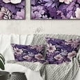 thumbnail image 3 of Designart "Moody Eerie Elegance" Floral Printed Throw Pillow, 3 of 5
