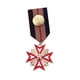 thumbnail image 5 of Insignia de tela a rayas Hugo Estilo A Broche, 5 of 10