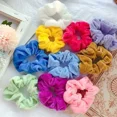 thumbnail image 5 of Scrunchies De Satén Ligas Para Cabello 50 Piezas Mezcla, 5 of 5