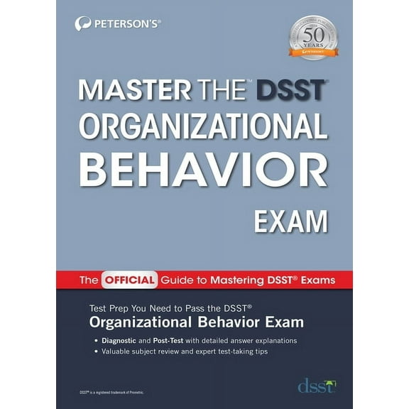 Master the DSST Organizational Behavior Exam, (Paperback)