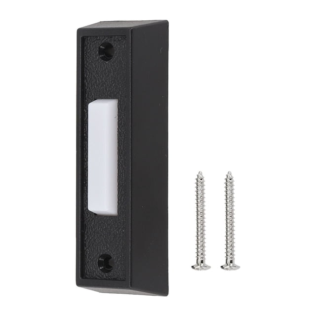 1x ABS Doorbell Button Door Bell Push Buttons Lighted Wall Mounted Home Hardware