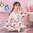 thumbnail image 2 of Pijama de seda de leche de dibujos animados Kawaii Sanrio, ropa de casa para niña, regalo de Hello Kitty Kuromi, 2 of 4