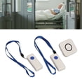 thumbnail image 4 of Smart Senior System, Elderly Monitoring Call Button 100-240V Strong Signal Transmission 4 Level Volume Adjustment Wireless  For Nursing Home For Door Bell US Plug, 4 of 8