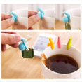 thumbnail image 2 of Paquete de 10 Colgadores de Silicona con Forma de Ardilla para Tazas, Soportes para Bolsitas de Té, Pinzas para Tazas, Decoración de Tazas., 2 of 7