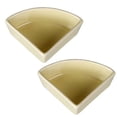 thumbnail image 1 of 2-Piece Ceramic Triangle Hamster Squirrel Rat Ceramic Food Basin Anti-Turn Anti-Bite, 1 of 5