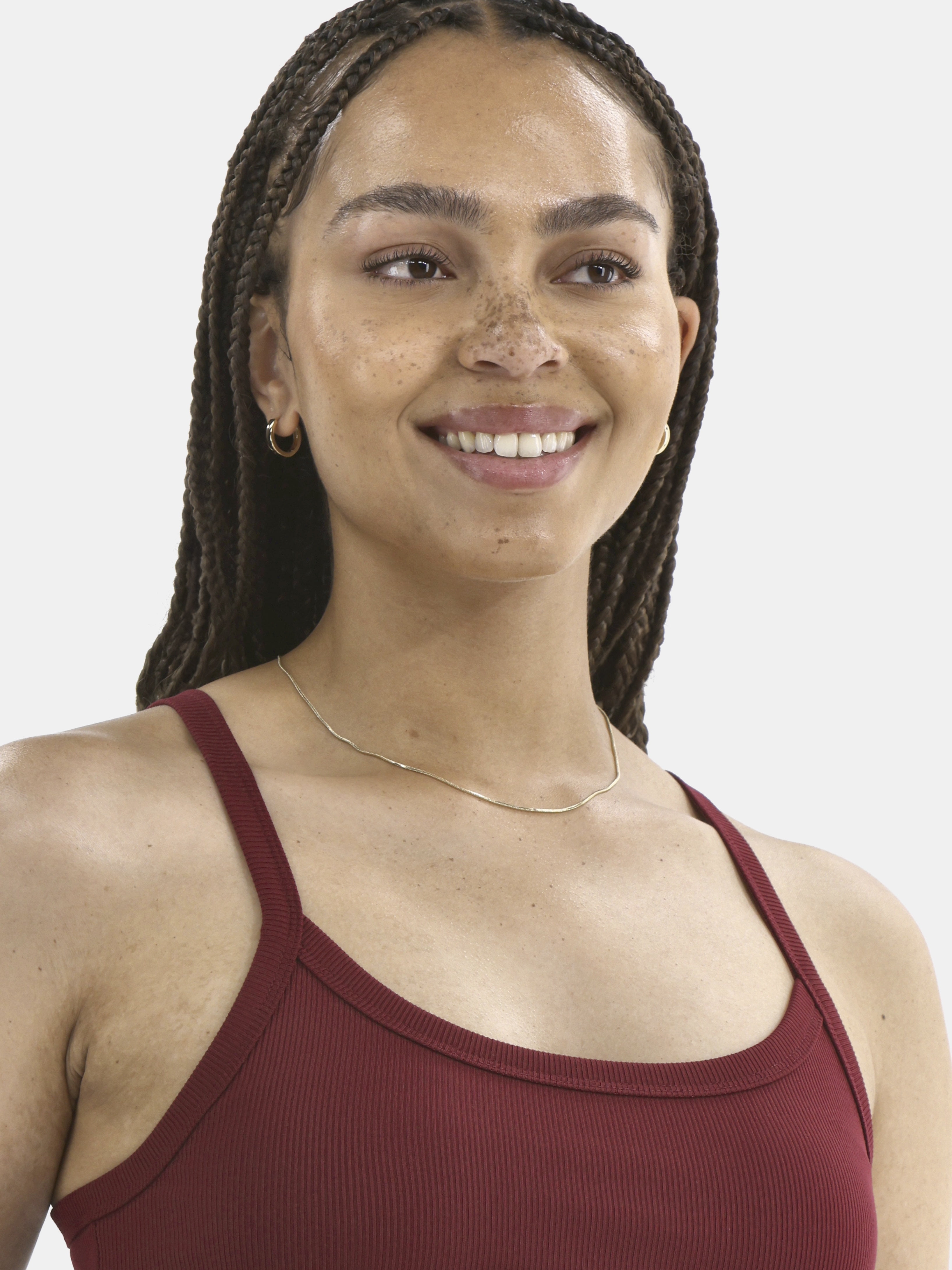 No Boundaries Ribbed Cami Top, Women's XXS-XXL