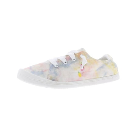 

POP Womens Beaches Tie Dye Lace Up Casual and Fashion Sneakers