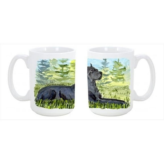 Cane Corso Dishwasher Safe Microwavable Ceramic Coffee Mug 15 oz.