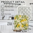 thumbnail image 2 of BaHomeck Pot Holders 4pcs dacron Made Square heat-resisting mat Machine Washable for Kitchen Oven Hot Pads 6.7inch*6.7inch,Lemon Tree Pattern Vintage Background, 2 of 5
