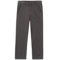 thumbnail image 1 of Pantalones IZOD Uniforme Escolar de Algodón Plano para Niños Gris 7 Años, 1 of 1