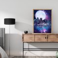thumbnail image 3 of Cuadros Decorativos 5D DIY Luna completo redondo taladro diamante pintura artesanía imagen hogar pared decoración JShteea Nuevos Originales, 3 of 5