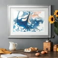 thumbnail image 6 of Dancing Blue I Premium Framed Print - Ready to Hang, 6 of 8
