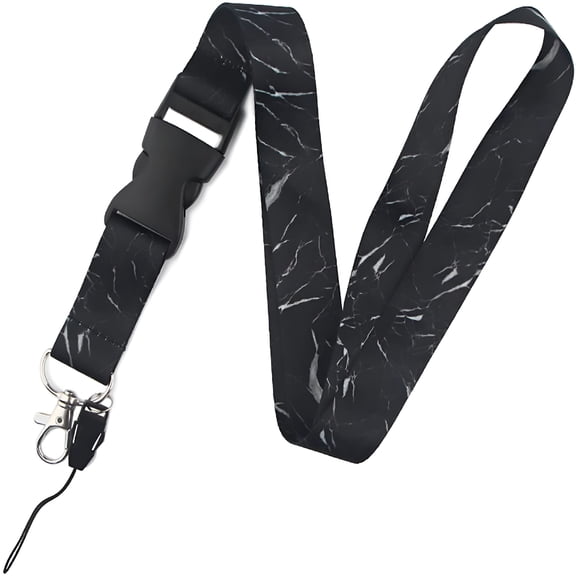 DESIGNICE Keychain Lanyard for Keys for Men Detachable Premium Soft Fabric Neck Lanyard with Removable Buckle Key Lanyard for Women