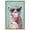 Gold Frame, variant on Pastel Cheetah Bubblegum Canvas Glam Wall Decor by Art Remedy, Gallery Wrapped, 16 x 24