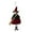 Red, variant on Halloween Witch Hanging Decoration Flying Witches Doll Spooky Witch Figurine Garden Yard Haunted House Decor