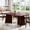 Brown, variant on QinaQin 63-Inch Long Dining Table, Seats 6-8 People - Kitchen Dining Table, Thickened Tabletop and Heavy-Duty Base, Modern Rectangular Dining Table Suitable for Kitchens, Meeting Rooms, and Homes