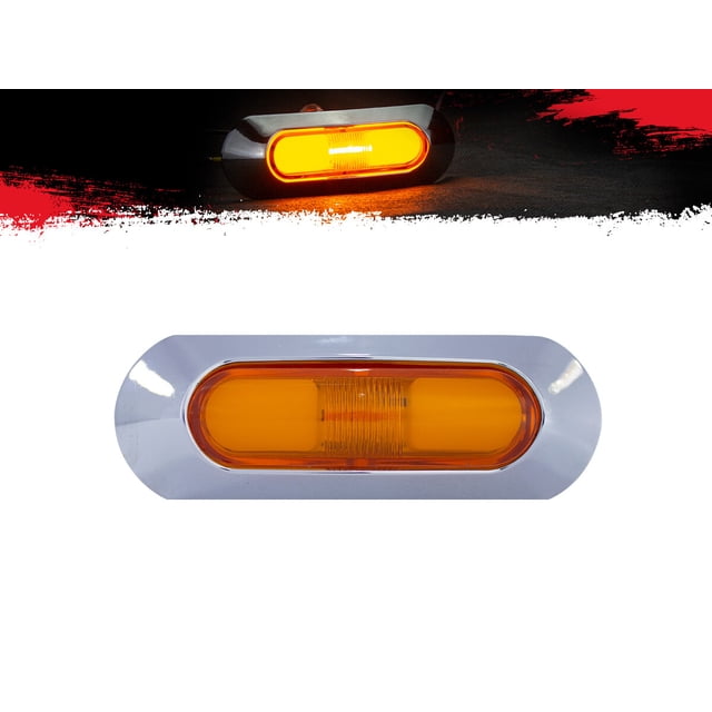 Plafón Lateral TUNELIGHT-RENOVATIO 2 Leds Luz Gel Ámbar Ovalado