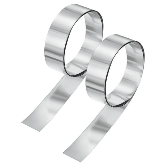 Uxcell 2-Pack Sellado de Aluminio, Rollos de Sellado de Aluminio de 3.3 pies x 0.8" x 0.012"