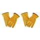 thumbnail image 2 of Eigraketly 1 par de guantes de cuero de doble capa con orificio para colgar, guantes de soldadura elásticos resistentes al calor para acampar, accesorio Type1 NO1 Eigraketly CBP224512, 2 of 5