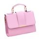 thumbnail image 1 of Bolso cruzado Qarigey de cuero Rosa Type2 NO2, 1 of 6
