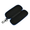 thumbnail image 3 of Estuche para gafas con cremallera de Unique Bargains, almacenamiento ligero para gafas 6.38"x2.44"x1.57" azul, 3 of 5