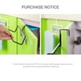 thumbnail image 2 of Yeacher Kitchen Over Cabinet Towel Bar Multipurpose Tea Towels Iron Storage Rack Hang on Inside, 2 of 7