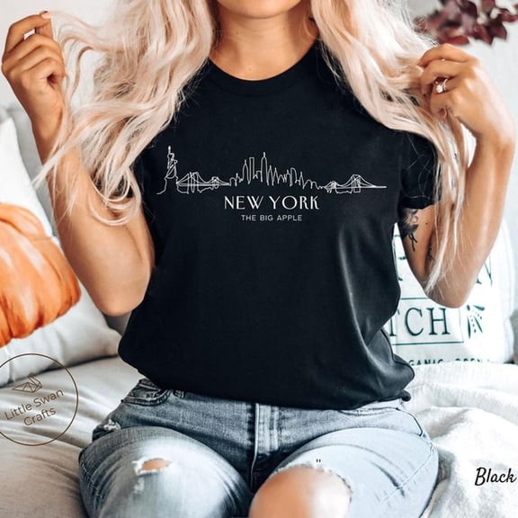 New York Shirt, NYC Skyline T-shirt, Unisex