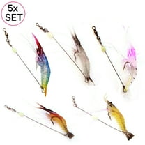 UFISH Soft Shrimp Lure Bait Lot Ice Jig Fishing Bait Swimbait Freshwater