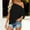 hwj#Black463, variant on Huowey Women Tops Casual Shirts Short Sleeve Off The Shoulder Solid Color Deep V-Neck Loose Fit Oversized Fashionable T Shirt Summer Comfort Breathable Relaxed Blouse,Black,L