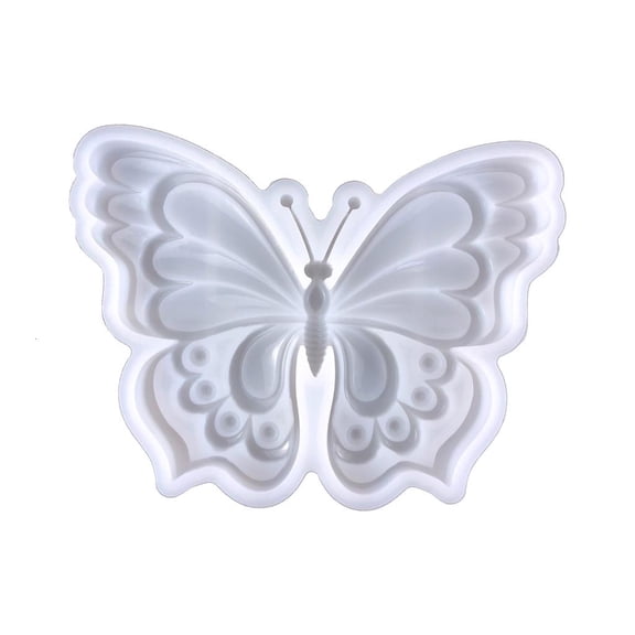 LICEWO Butterfly Shaped Epoxy Resin Silicone Mold DIY Plaster Craft Table Ornament Tool