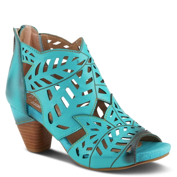 Spring Step L'Artiste Icon Sandals for Women - Ladies Casual Flats Platform Sandal - Hand Painting Summer Shoes for Womens