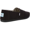thumbnail image 4 of Alpargata Loafer para Hombre TOMS Negra de Algodón Reciclado 10.5, 4 of 7