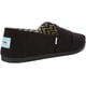 thumbnail image 4 of Alpargata Loafer para Hombre TOMS Negra de Algodón Reciclado 10.5, 4 of 7