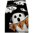 thumbnail image 1 of Halloween Table Runner Scary Skeleton Pumpkin for Kitchen Dining Party Holiday Decoration, 1 of 4