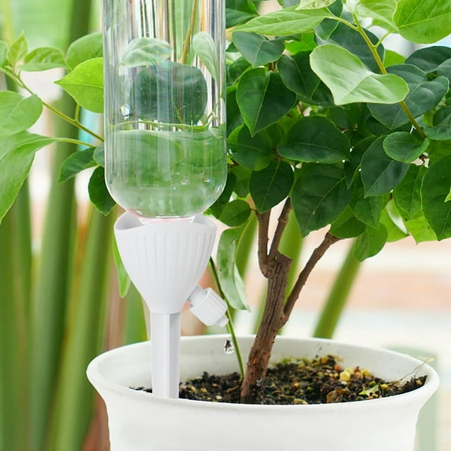 Flower Watering Artifact Dripper Automatic Watering Adjustable Flow Rate Watering Irrigation Device Water Seepage Device Self Watering Hoses for Garden Shot Water Hose Nozzle 3/4 Y Connector Faucet to