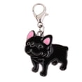 thumbnail image 2 of Llavero de de perro Etiqueta de identificación de mascota Accesorio de metal Colgante - # 9, se describe, 2 of 8