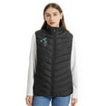 thumbnail image 4 of Gamivast Quilted Heated Vest for Women Men Plus Size Printed Washable Jackets with 8 Heating Zones and 3-Levels Zip up Stand Collar Coat with Zipper Pockets USB Outerwear no Power Bank, 4 of 6