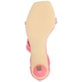 thumbnail image 6 of Journee Womens Marza Mid Heel Open Toe Sandals, 6 of 10