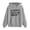 Grey, variant on Kids Graphic Hoodie Long Sleeve Funny Noisy Boy Girl Hooded Sweatshirt with Pockets for Boy Girl Pullover Tops