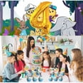 thumbnail image 5 of Canticos 4th Party Supplies Decoration Cake Topper Cupcake Big Number Balloon Set Birthday Decor Kit, 5 of 5