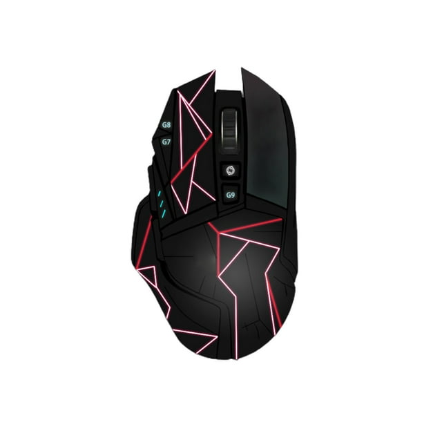 Pieds de Souris Protection Colorée Texture Mate en PVC Housse de Protection pour G502 HERO