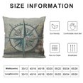 thumbnail image 5 of Qinduosi Decoration Throw Pillow Cushion Covers White Print Pillows Home Decor Couch Pillow Case, 5 of 5
