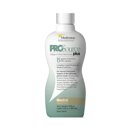 ProSource Plus Protein Supplement Unflavored 30 oz Bottle